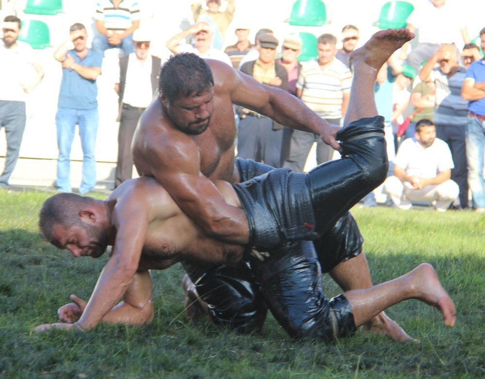 Black Oil Wrestling